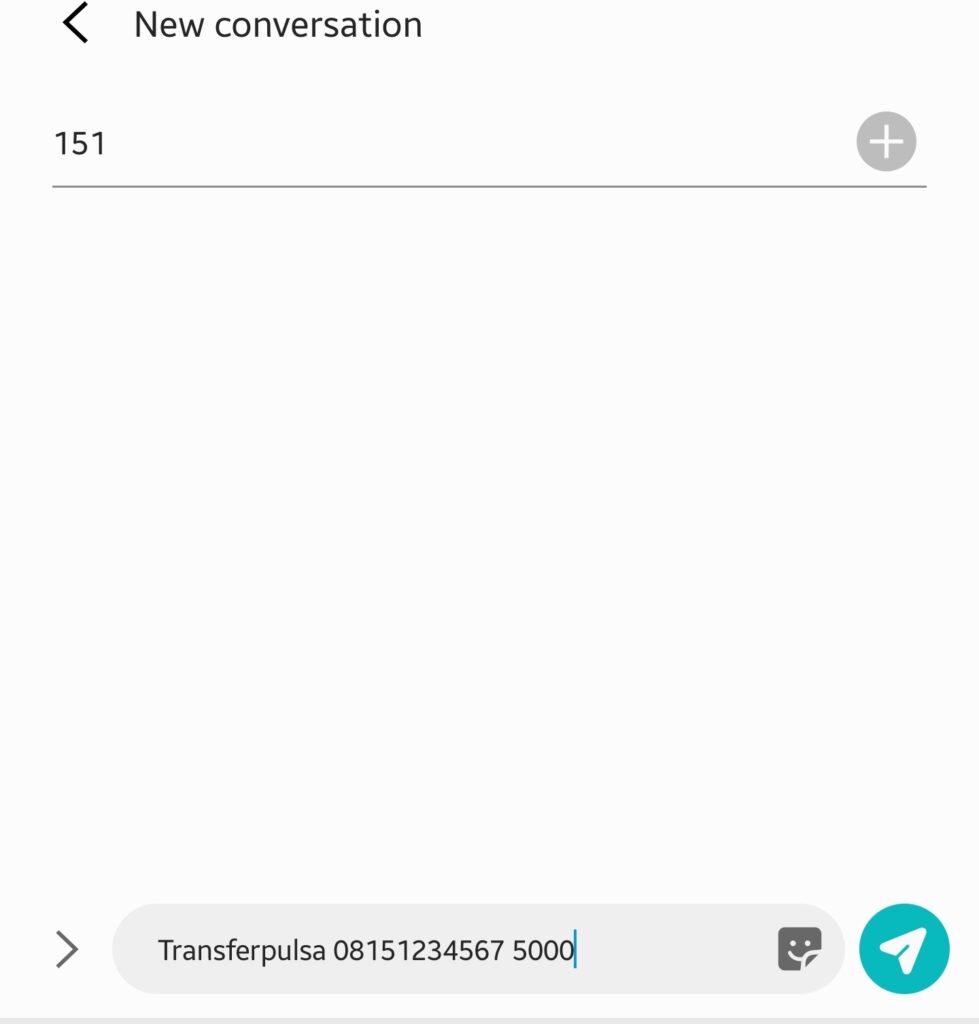 Cara Transfer Pulsa Indosat Ooredoo ke Sesama Operator Lewat Pengiriman SMS